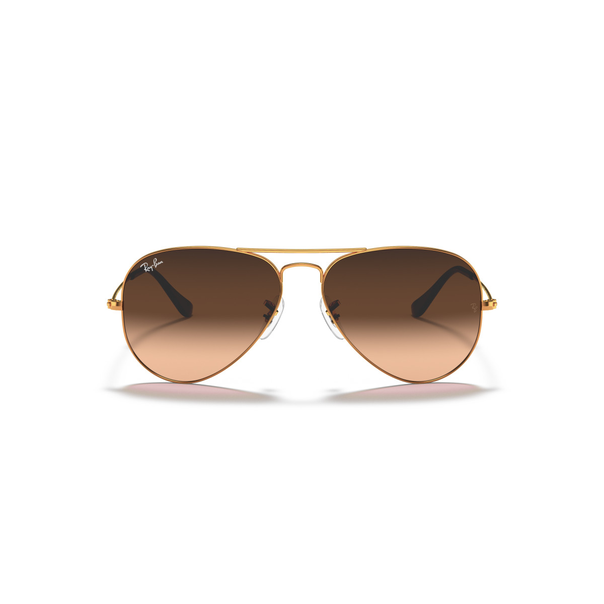 Ray-Ban Aviator Metal Large päikeseprillid | Light Brown - Pink Brown