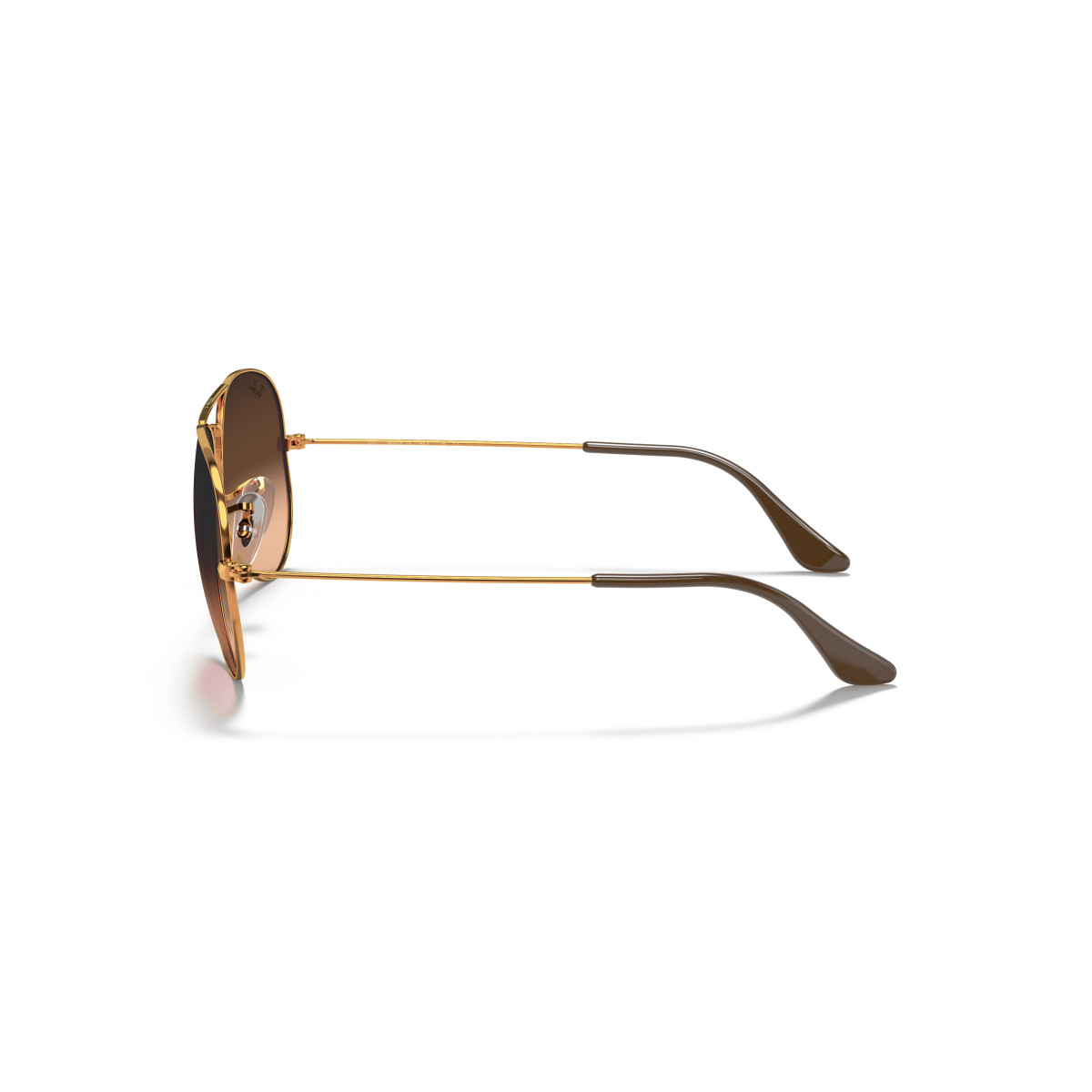 Ray-Ban Aviator Metal Large päikeseprillid | Light Brown - Pink Brown