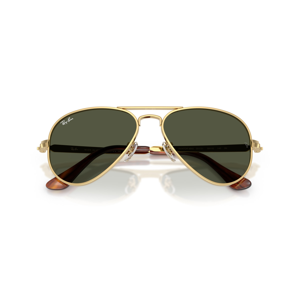 Ray-Ban Aviator Metal Max päikeseprillid | Arista Gold - Green