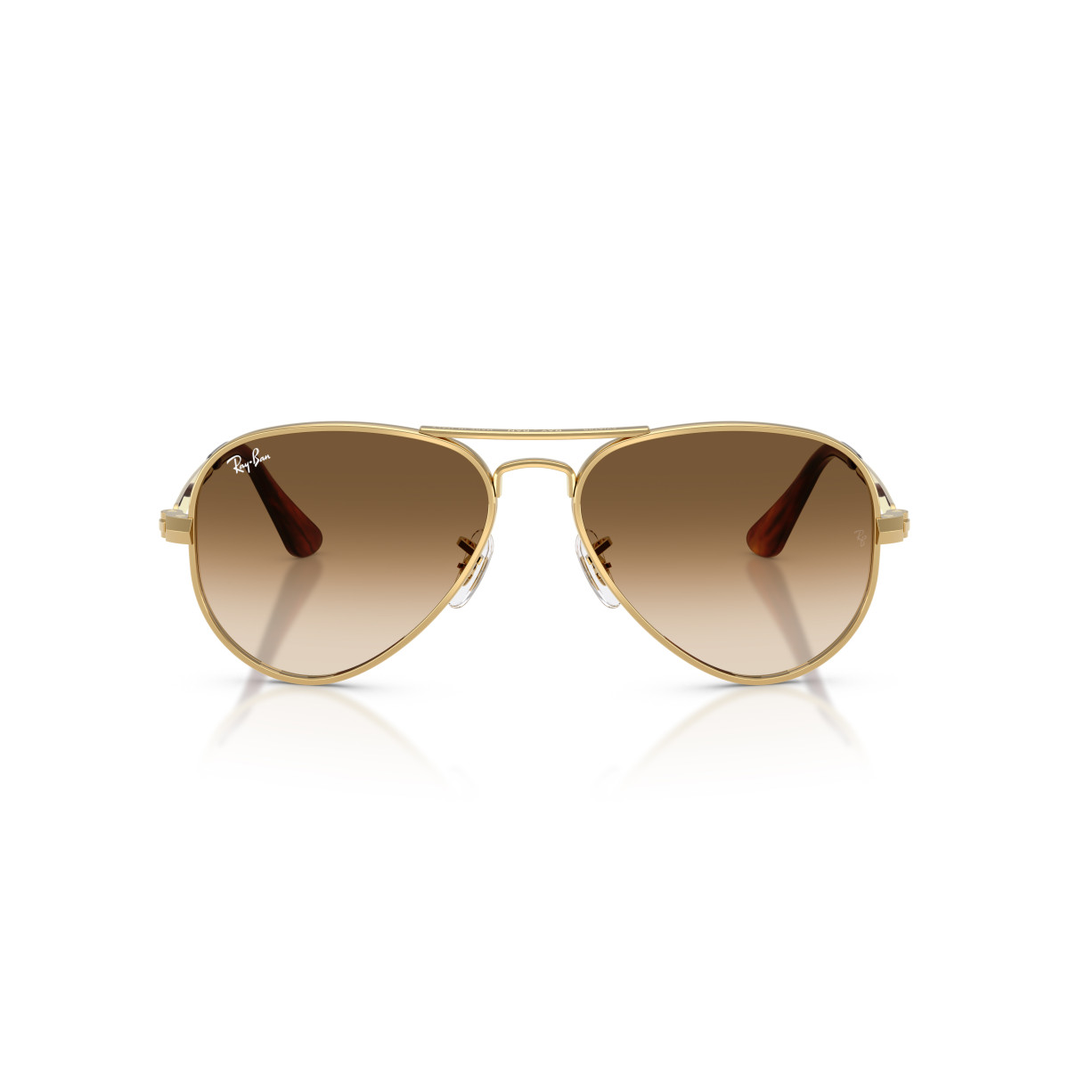 Ray-Ban Aviator Metal Max päikeseprillid | Arista Gold - Clear Gradient Brown