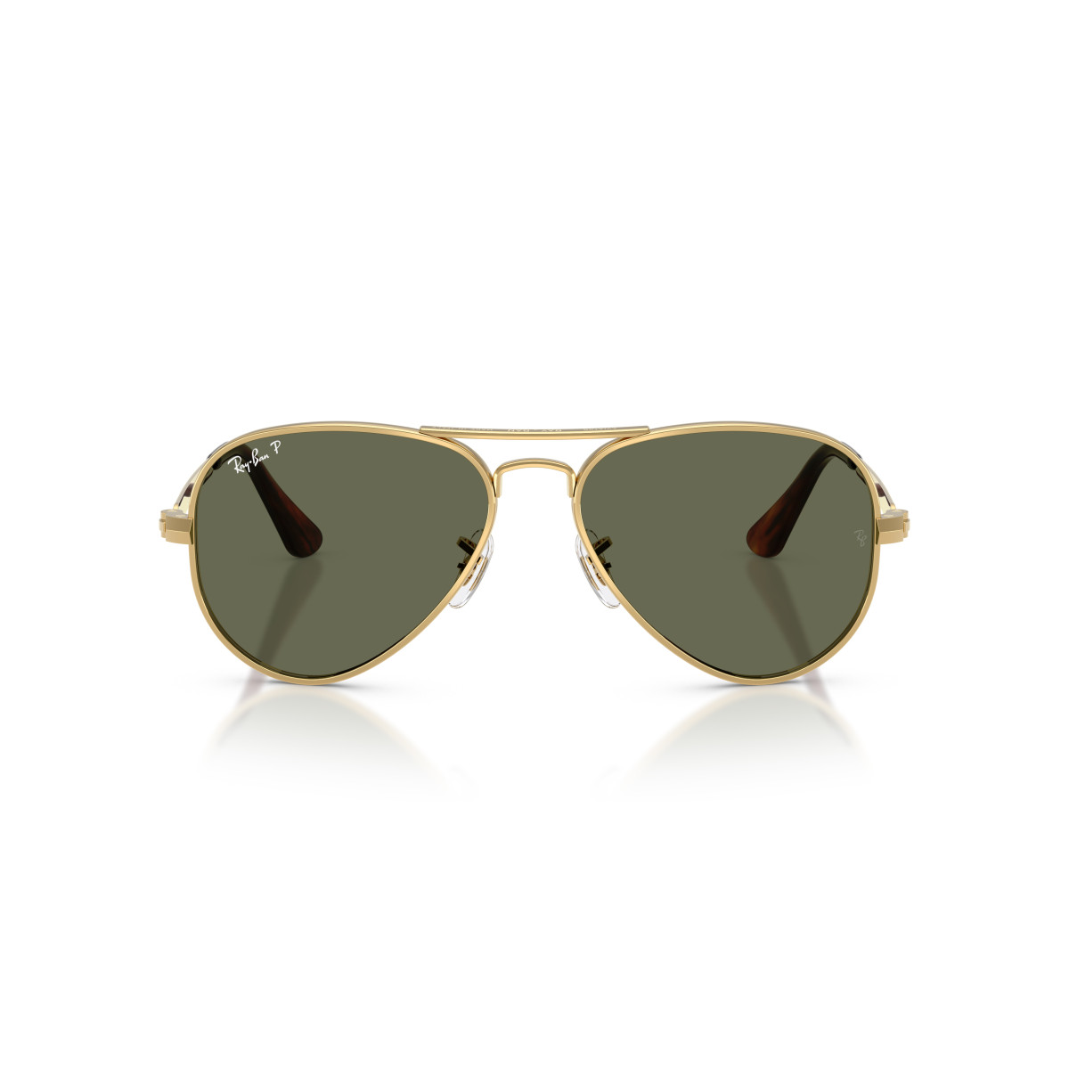 Ray-Ban Aviator Metal Max päikeseprillid | Polarized | Arista Gold - Green