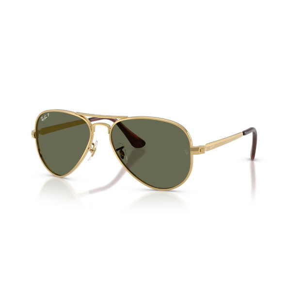 Ray-Ban Aviator Metal Max päikeseprillid | Polarized | Arista Gold - Green