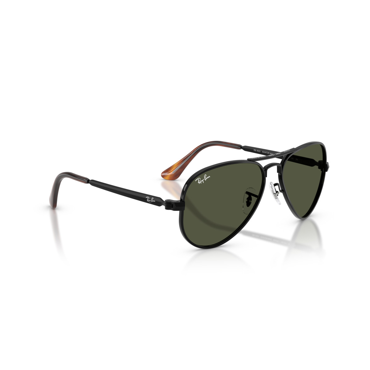 Ray-Ban Aviator Metal Max päikeseprillid | Black - Green