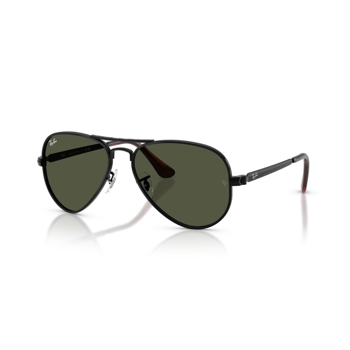 Ray-Ban Aviator Metal Max päikeseprillid | Black - Green