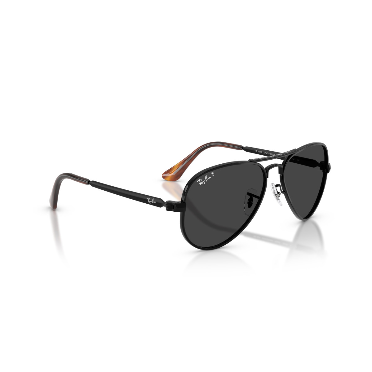 Ray-Ban Aviator Metal Max päikeseprillid | Polarised | Black - Black