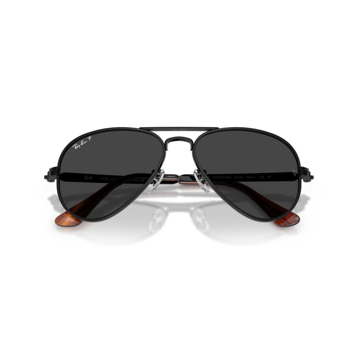Ray-Ban Aviator Metal Max päikeseprillid | Polarised | Black - Black