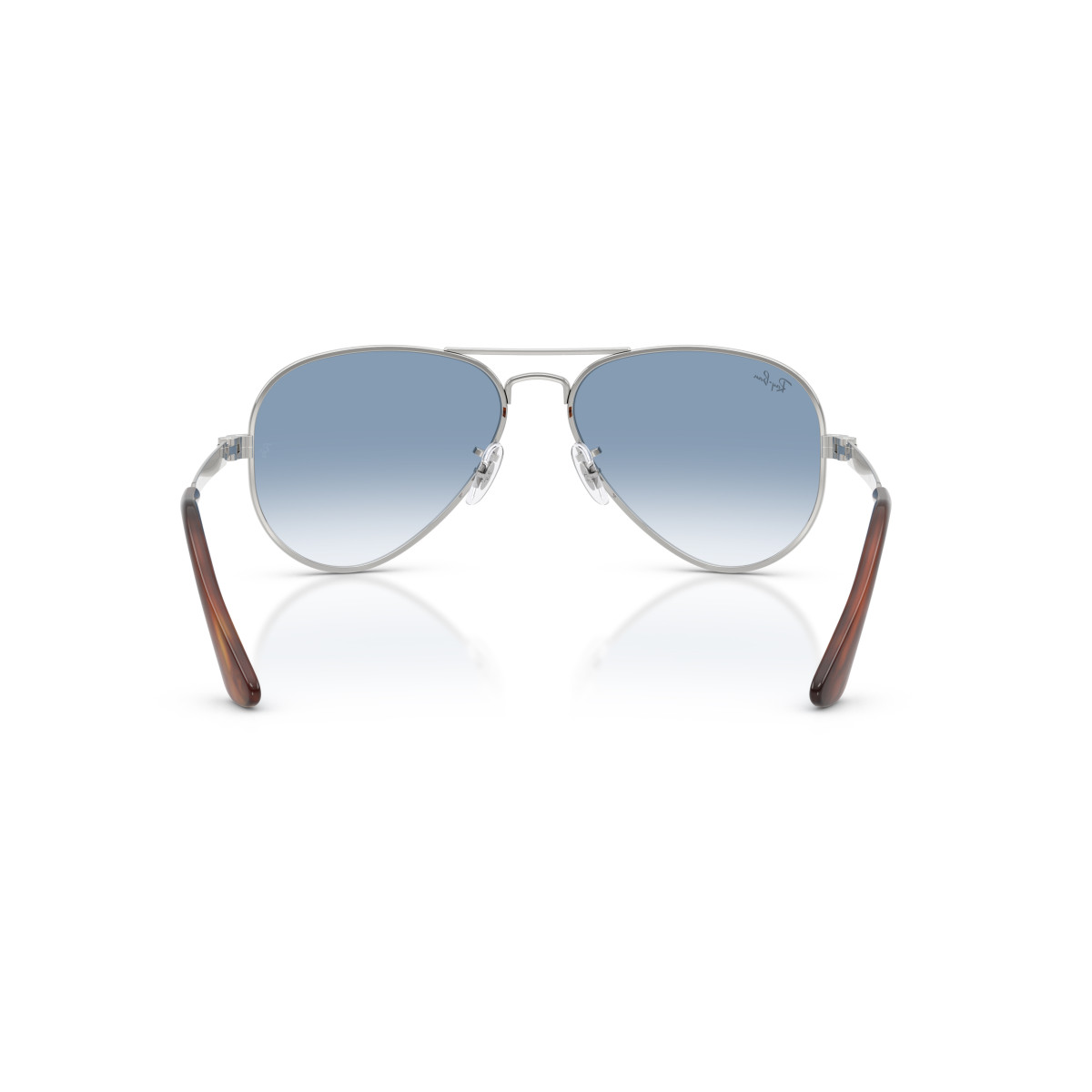 Ray-Ban Aviator Metal Max päikeseprillid | Silver - Clear Gradient Blue