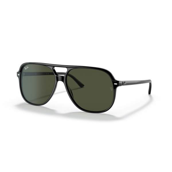 Ray-Ban Bill päikeseprillid | Black - G-15 Green