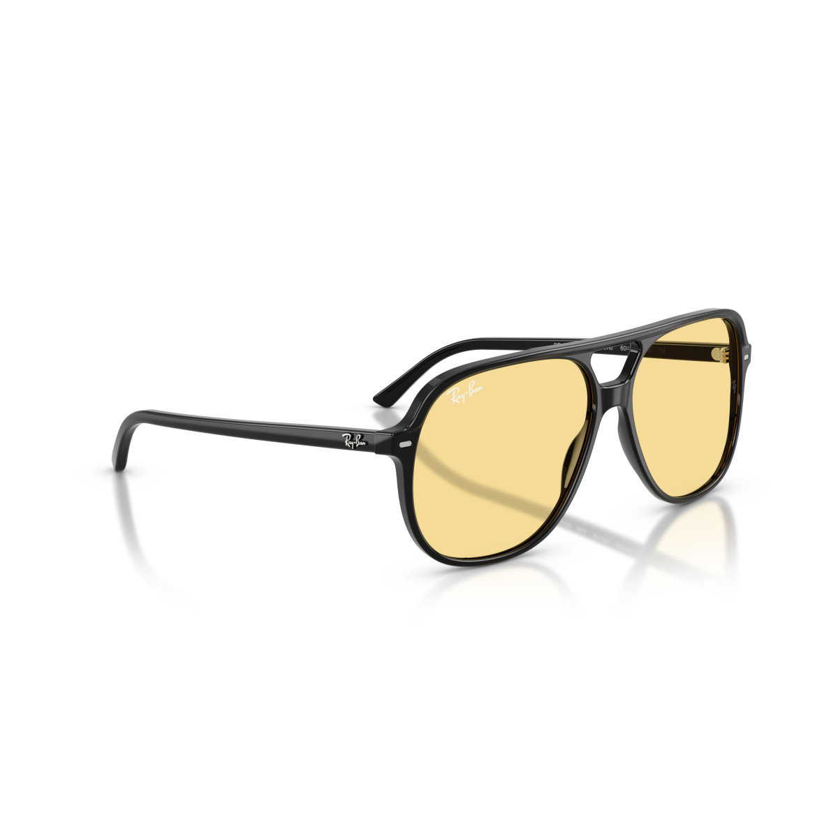 Ray-Ban Bill päikeseprillid | Black - Yellow