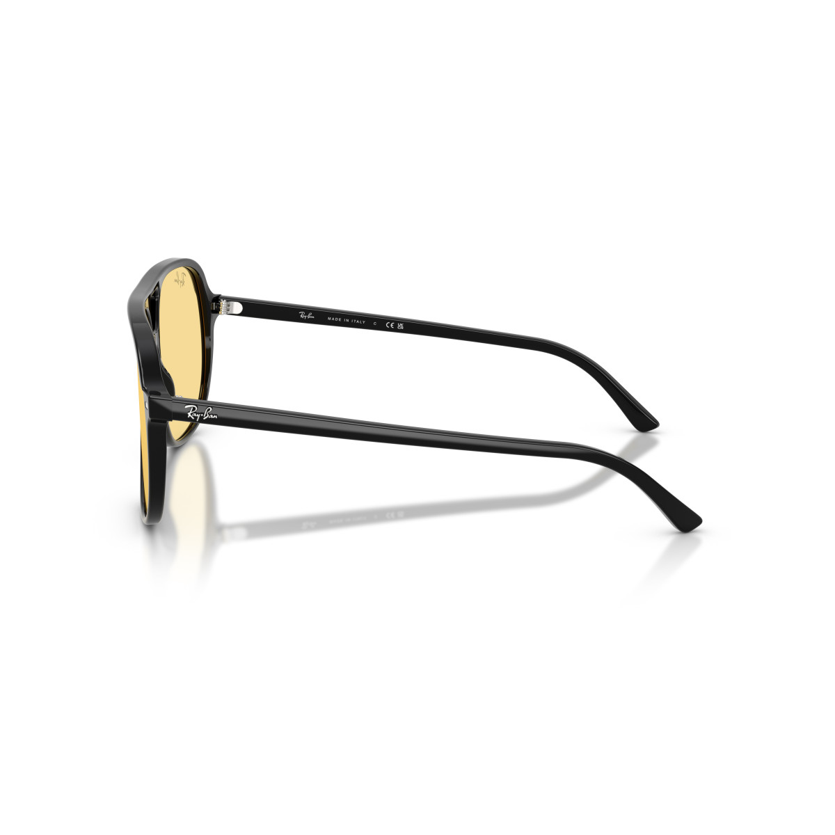 Ray-Ban Bill päikeseprillid | Black - Yellow