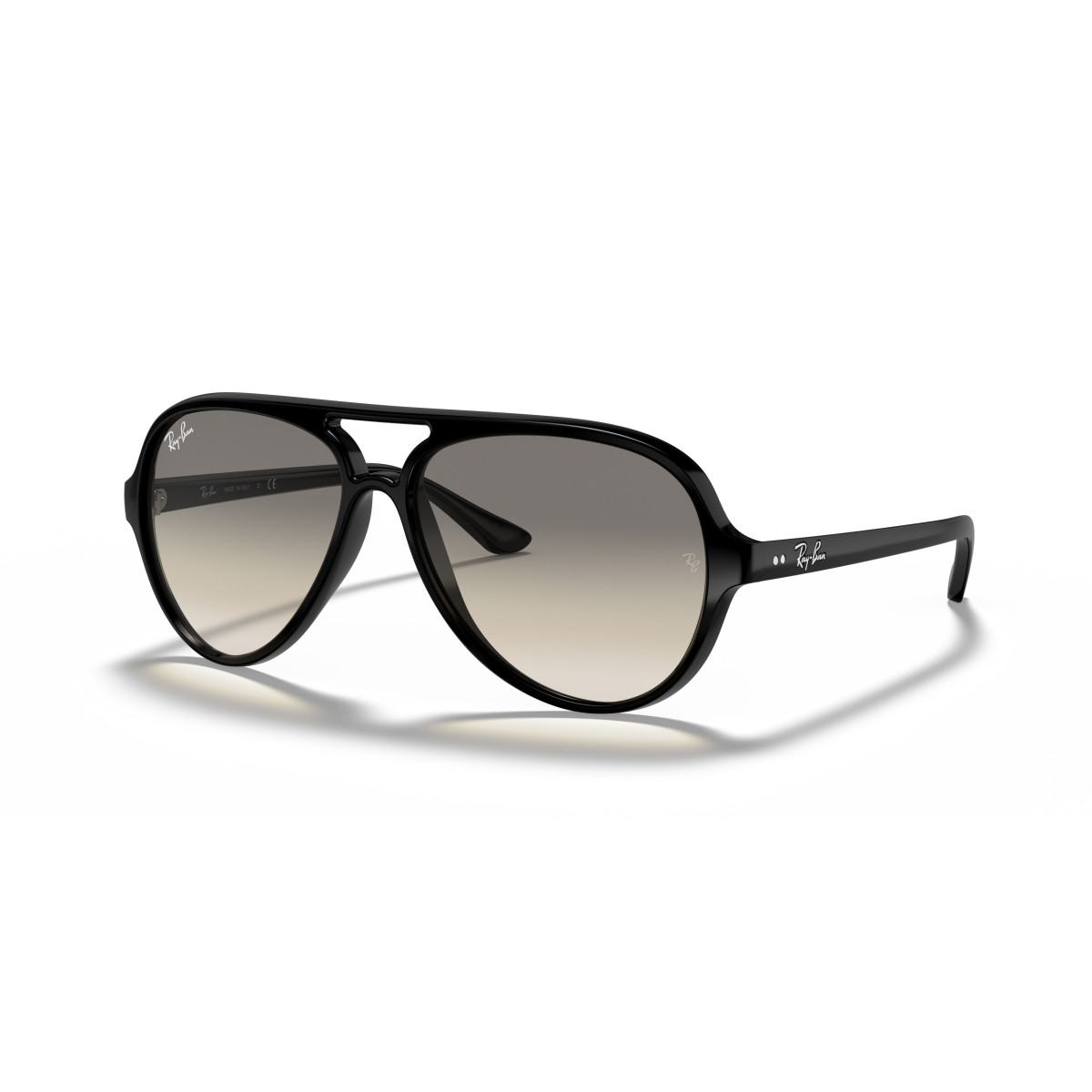 Ray-Ban Cats 5000 Classic päikeseprillid | Black - Light Grey Gradient