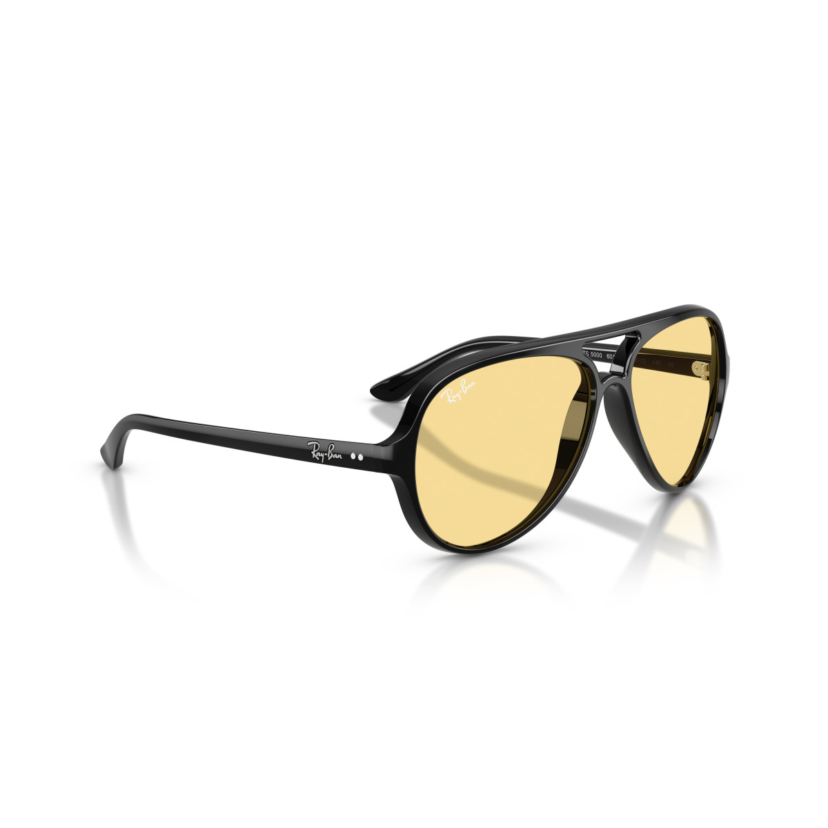 Ray-Ban Cats 5000 Classic päikeseprillid | Black - Yellow