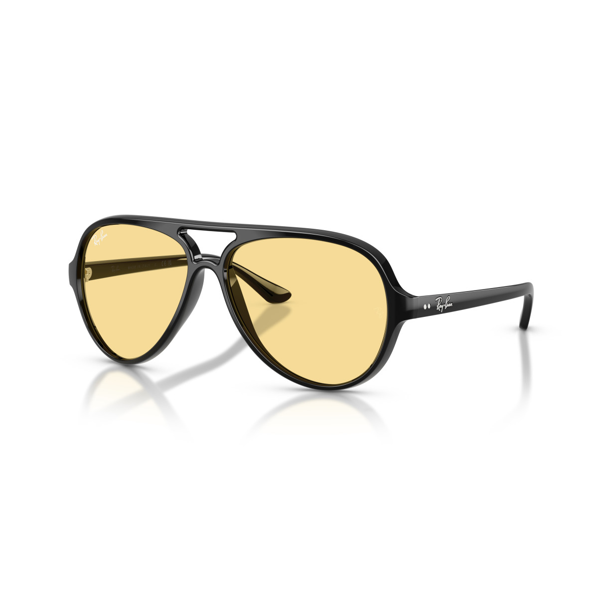 Ray-Ban Cats 5000 Classic päikeseprillid | Black - Yellow