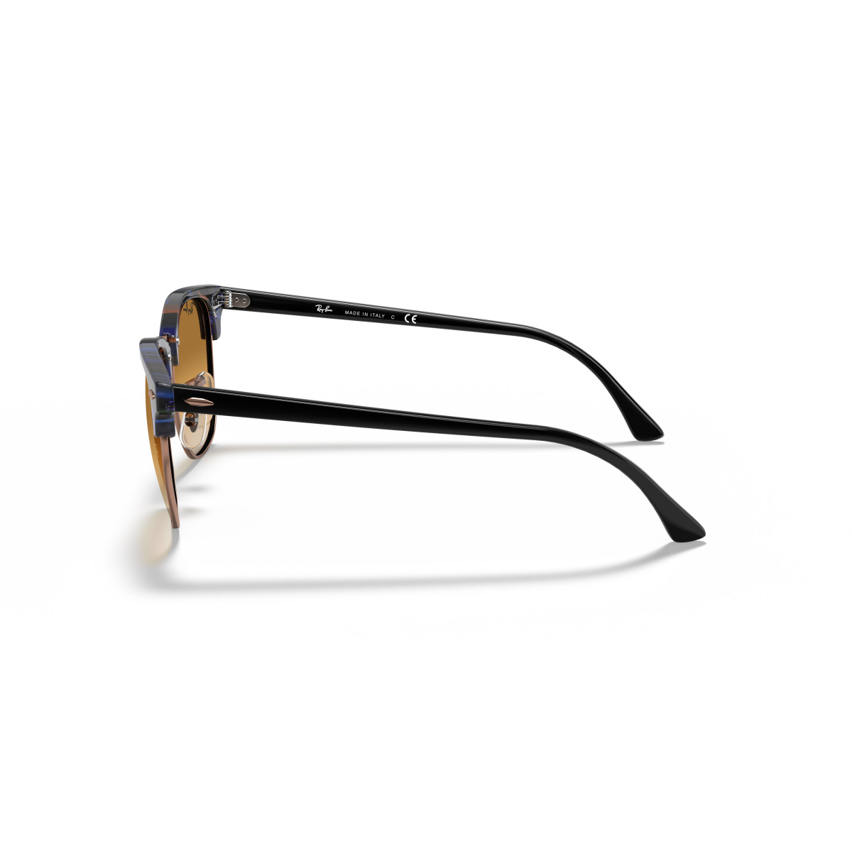 Ray-Ban Clubmaster Fleck päikeseprillid | Brown Blue - Light Brown Gradient