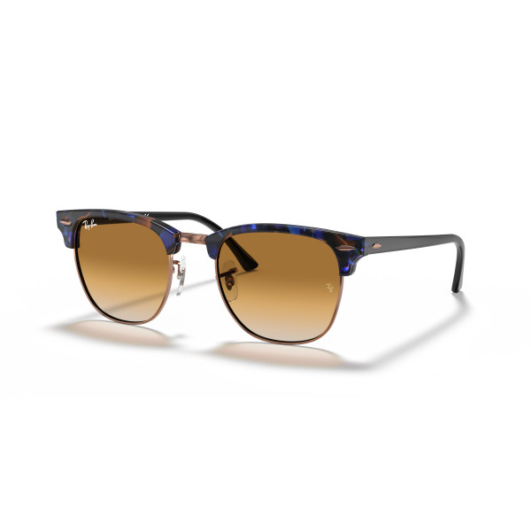 Ray-Ban Clubmaster Fleck päikeseprillid | Brown Blue - Light Brown Gradient Ray-Ban Clubmaster Fleck päikeseprillid | Brown Blue - Light Brown Gradient