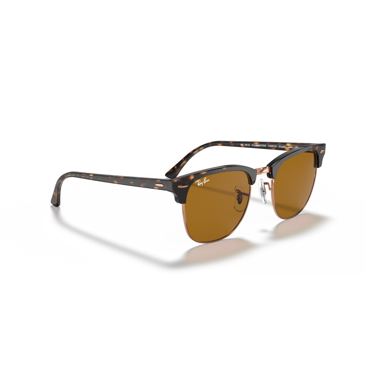 Ray-Ban Clubmaster Classic päikeseprillid | Brown Blue - B-15 Brown