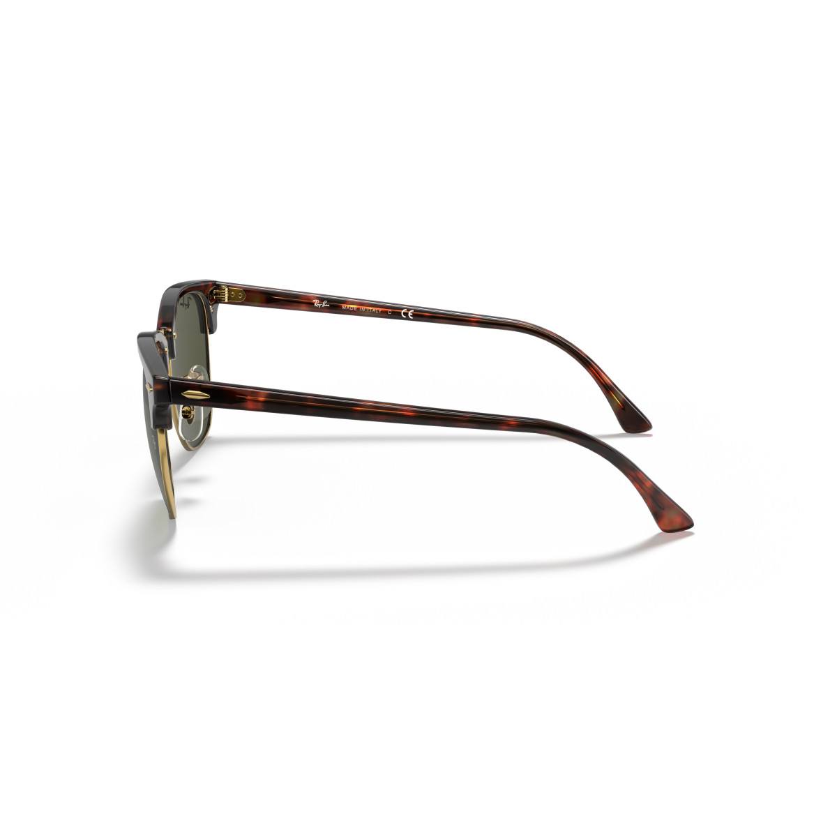 Ray-Ban Clubmaster Classic päikeseprillid | Tortoise On Gold - G-15 Green
