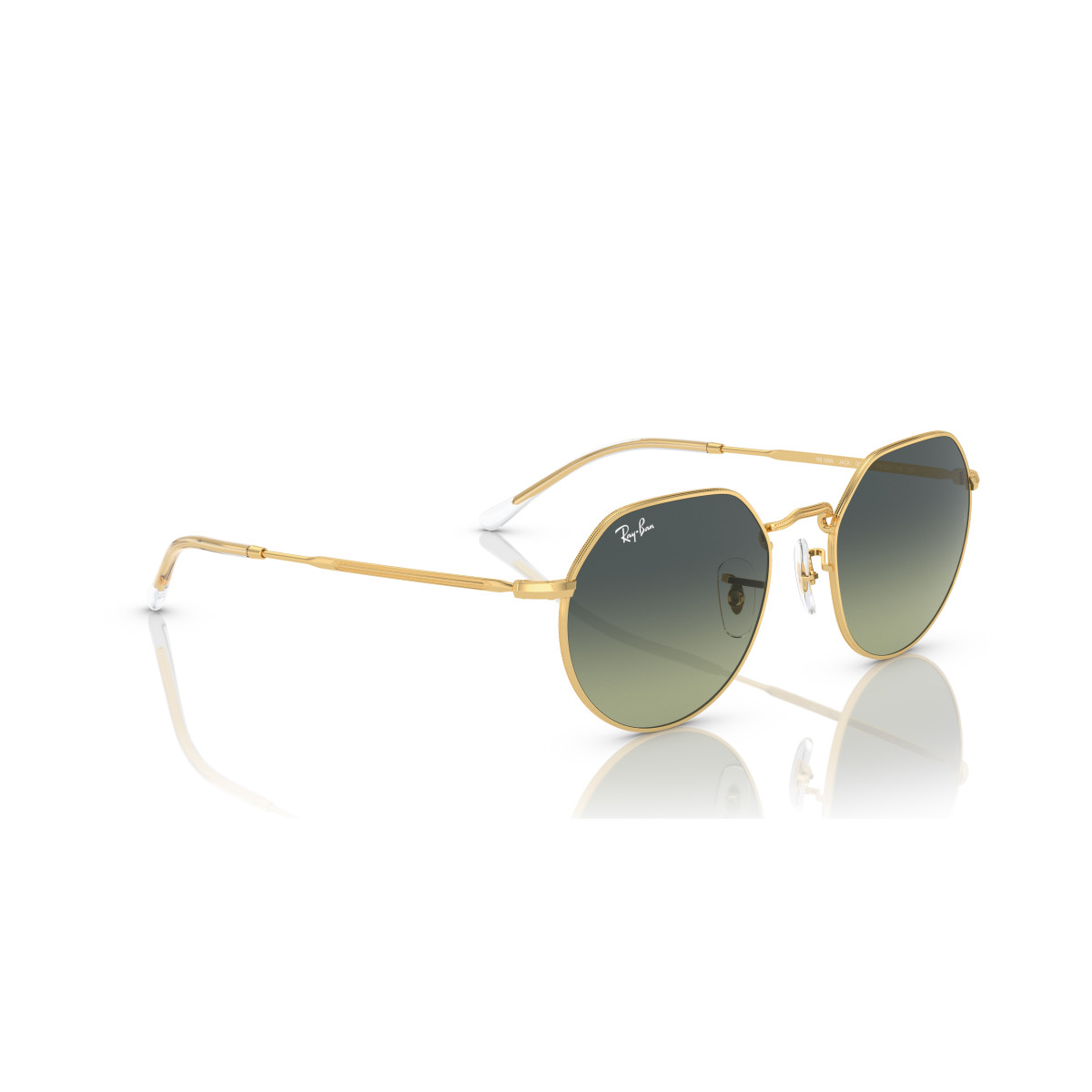 Ray-Ban Jack päikeseprillid | Arista Gold - Green Vintage