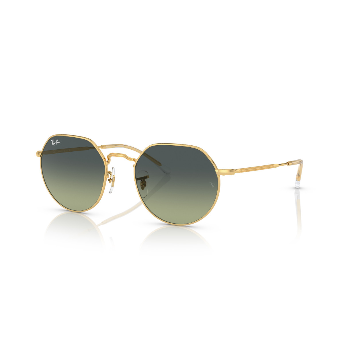 Ray-Ban Jack päikeseprillid | Arista Gold - Green Vintage