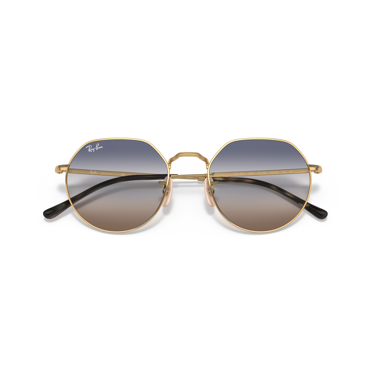 Ray-Ban Jack päikeseprillid | Arista Gold - Clear Blue