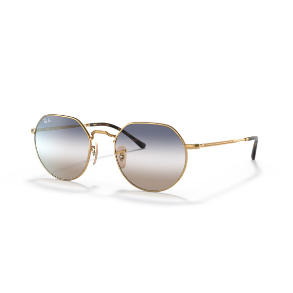 Ray-Ban Jack päikeseprillid | Arista Gold - Clear Blue