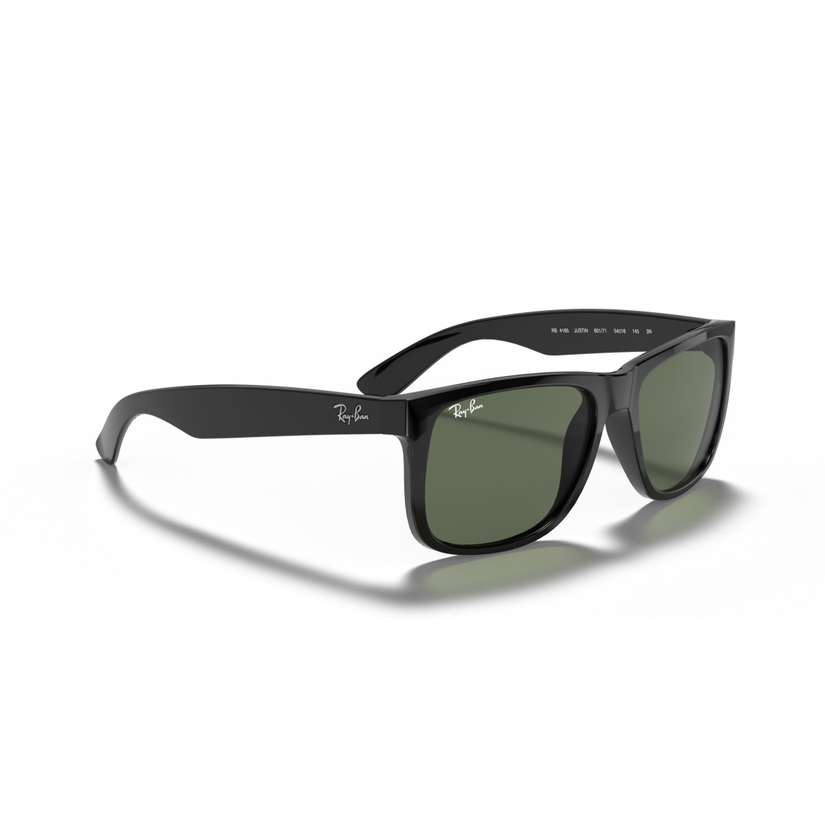 Ray-Ban Justin Classic päikeseprillid | Black - Dark Green