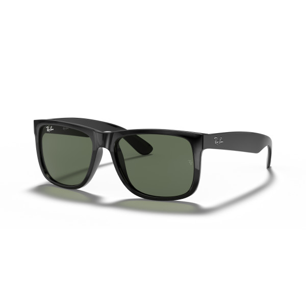 Ray-Ban Justin Classic päikeseprillid | Black - Dark Green Ray-Ban Justin Classic päikeseprillid | Black - Dark Green