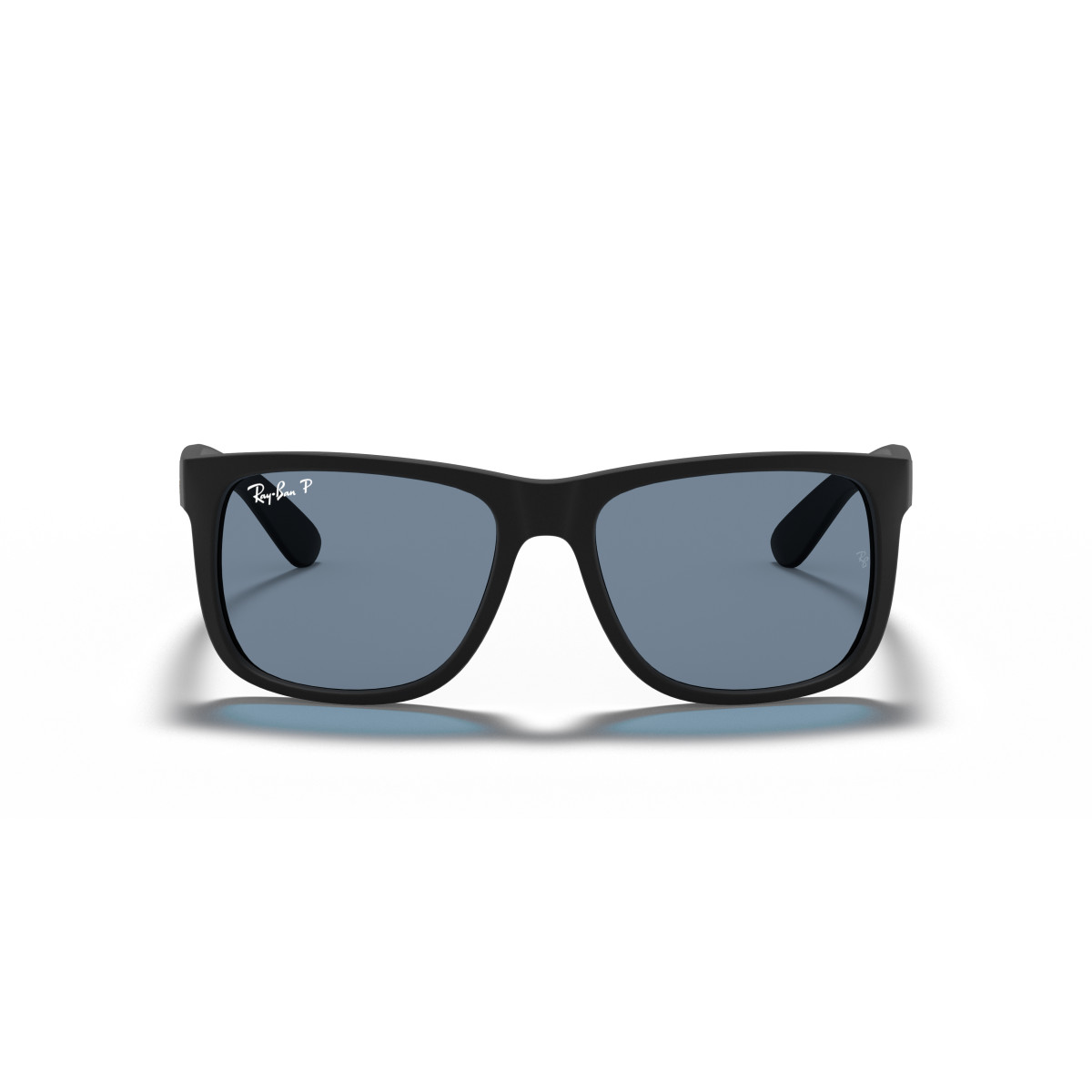 Ray-Ban Justin Classic päikeseprillid | Polarized | Rubber Black - Dark Blue