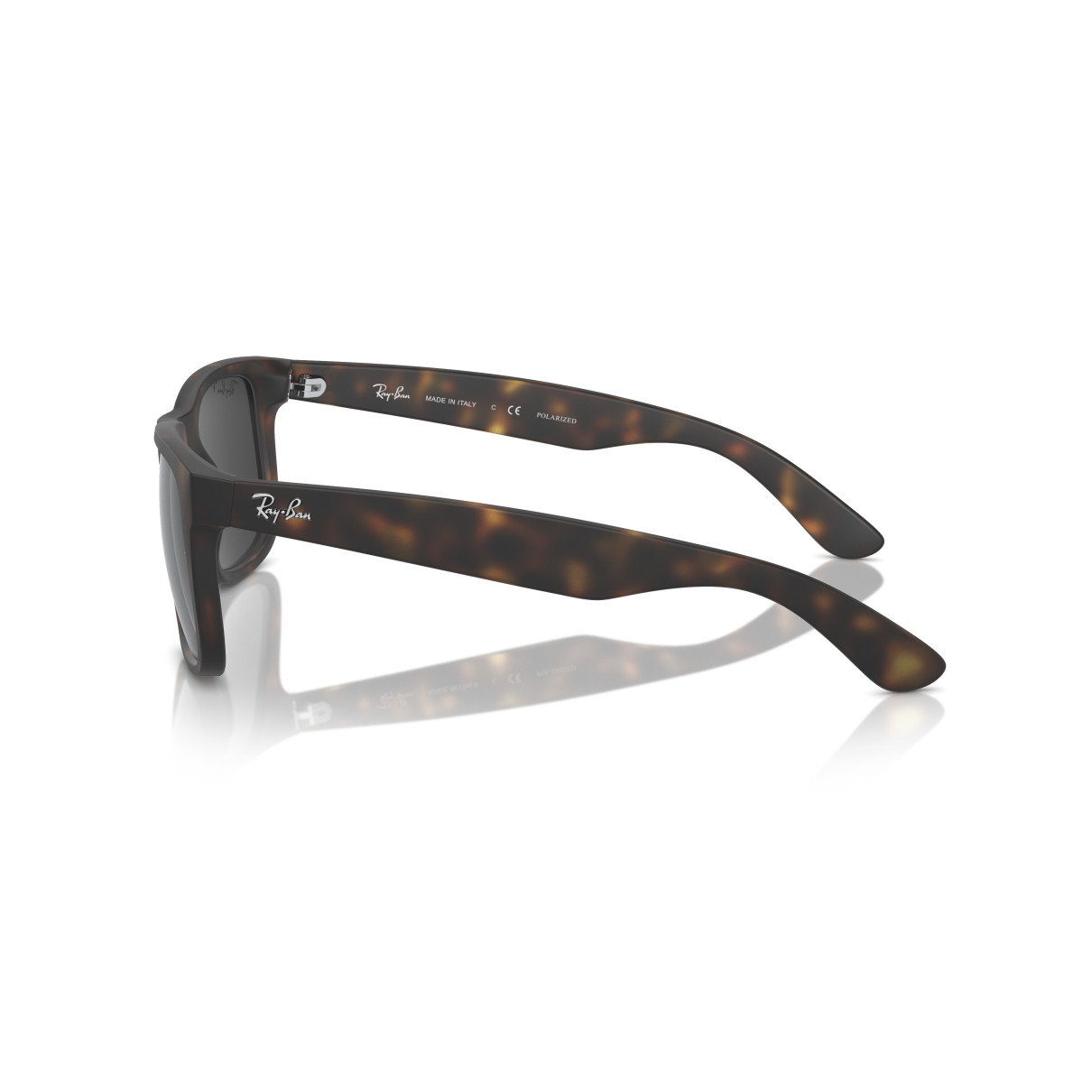 Ray-Ban Justin Classic päikeseprillid | Polarized | Havana - Dark Grey