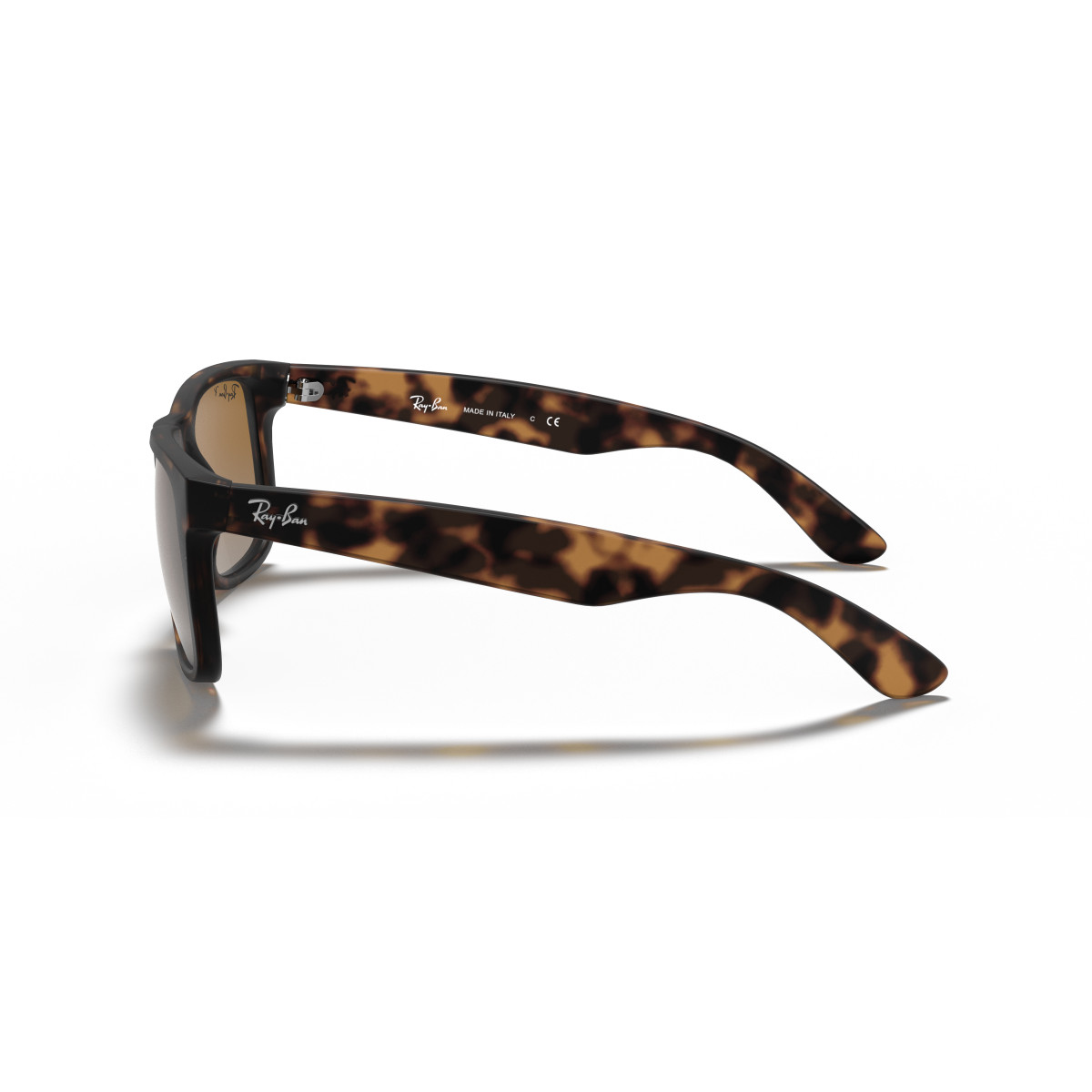 Ray-Ban Justin Classic päikeseprillid | Polarized | Havana - Brown Grey