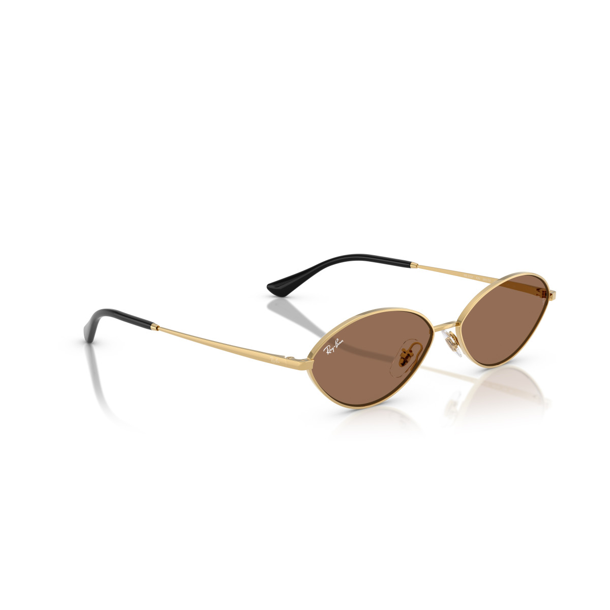 Ray-Ban Kai päikeseprillid | Gold - Dark Brown