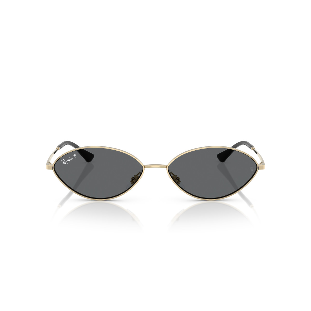 Ray-Ban Kai päikeseprillid | Polarised | Pale Gold - Dark Grey