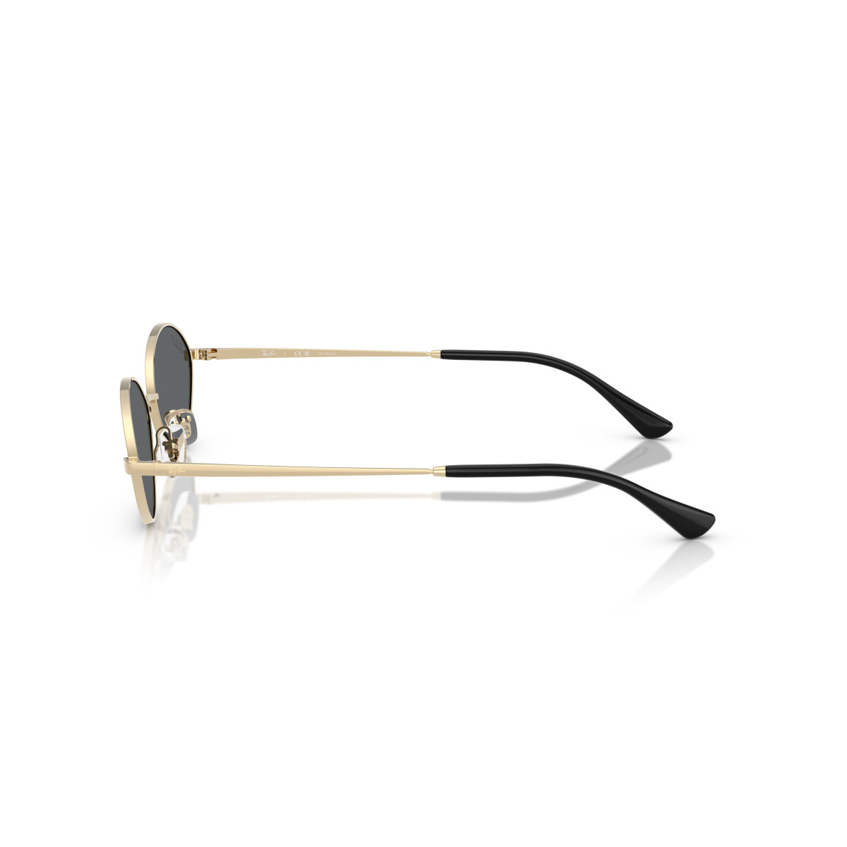 Ray-Ban Kai päikeseprillid | Polarised | Pale Gold - Dark Grey