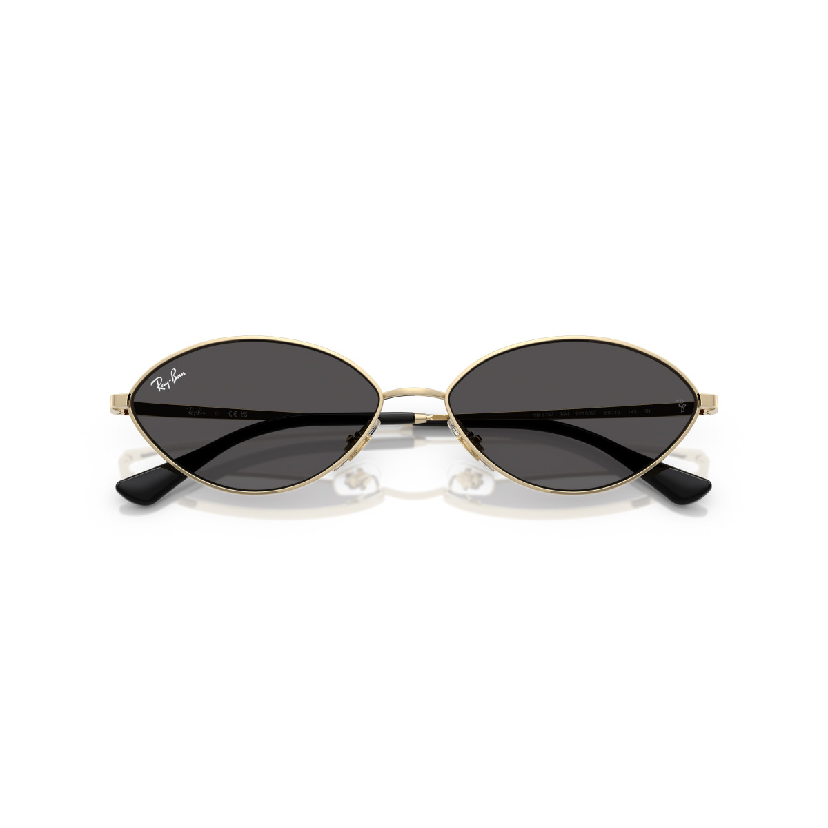 Ray-Ban Kai päikeseprillid | Pale Gold - Dark Grey