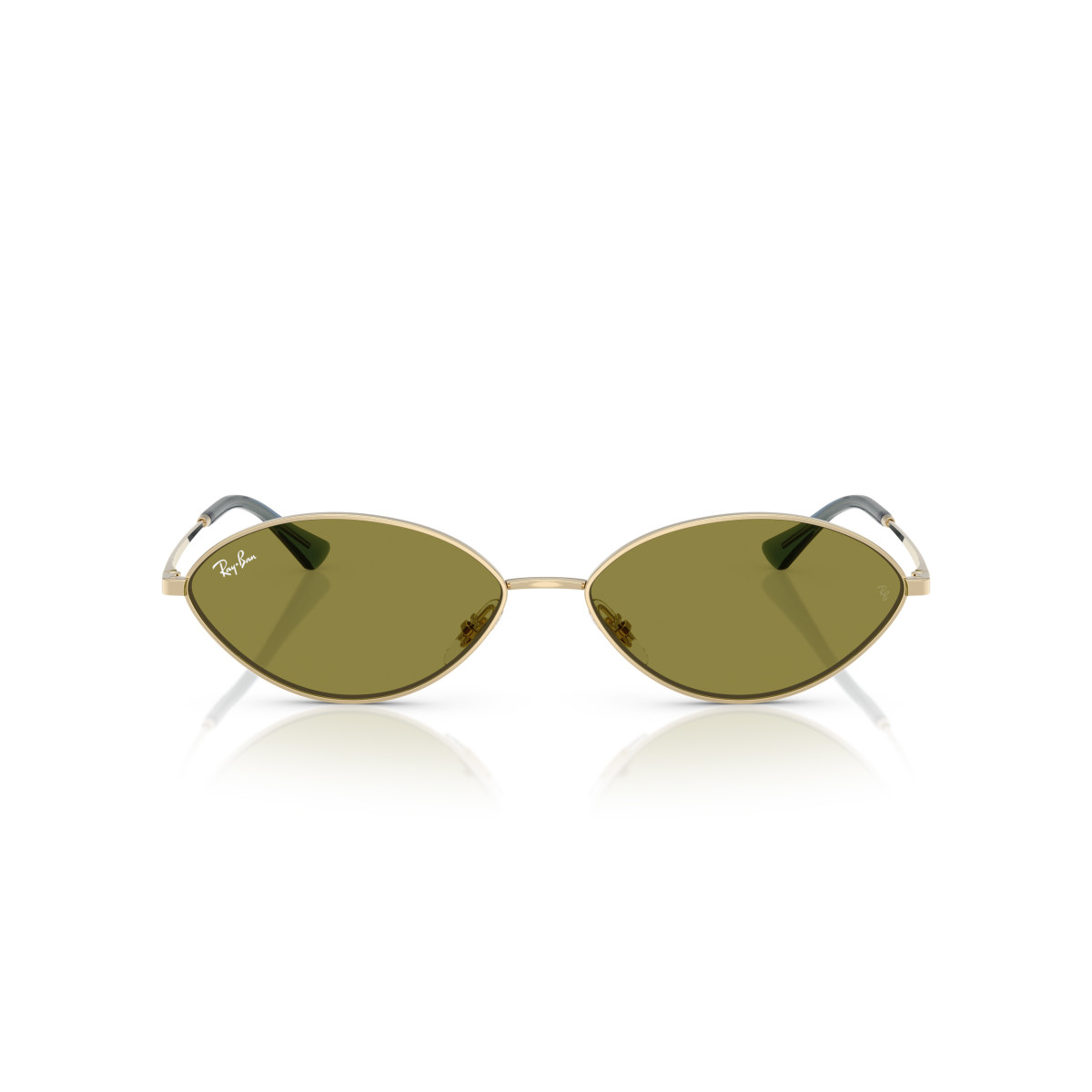 Ray-Ban Kai päikeseprillid | Pale Gold - Green