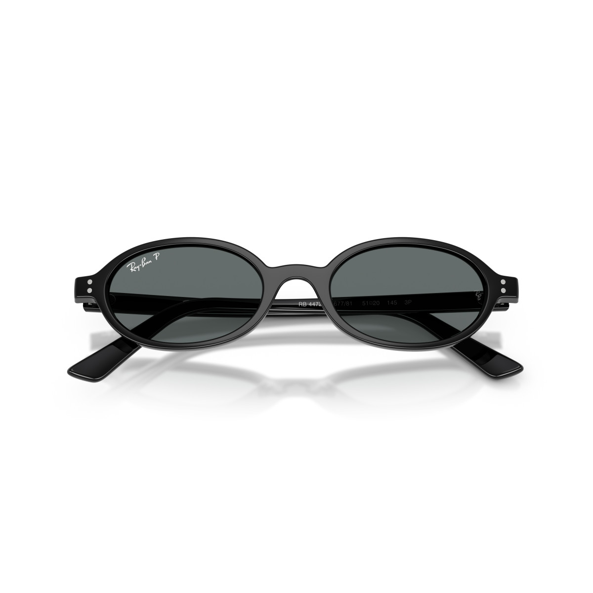 Ray-Ban Khal Small päikeseprillid | Polarized | Black - Dark Grey