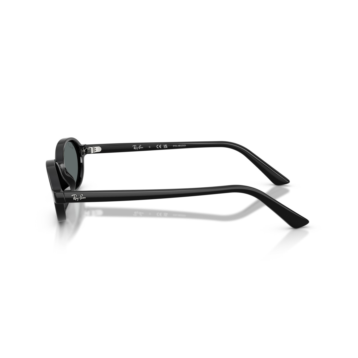 Ray-Ban Khal Small päikeseprillid | Polarized | Black - Dark Grey