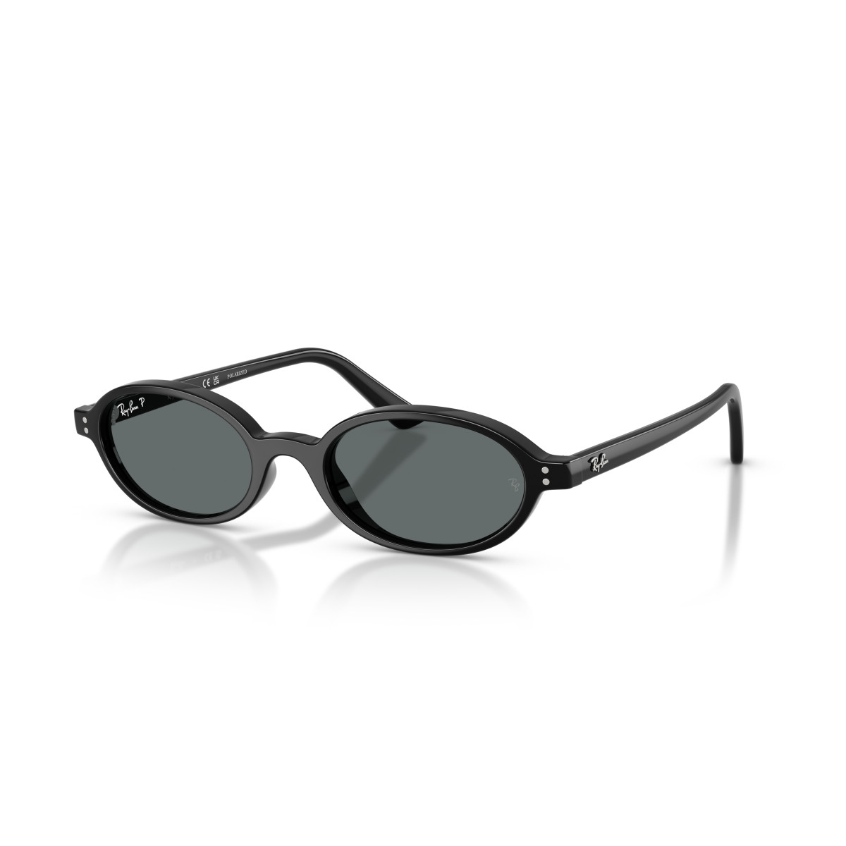 Ray-Ban Khal Small päikeseprillid | Polarized | Black - Dark Grey