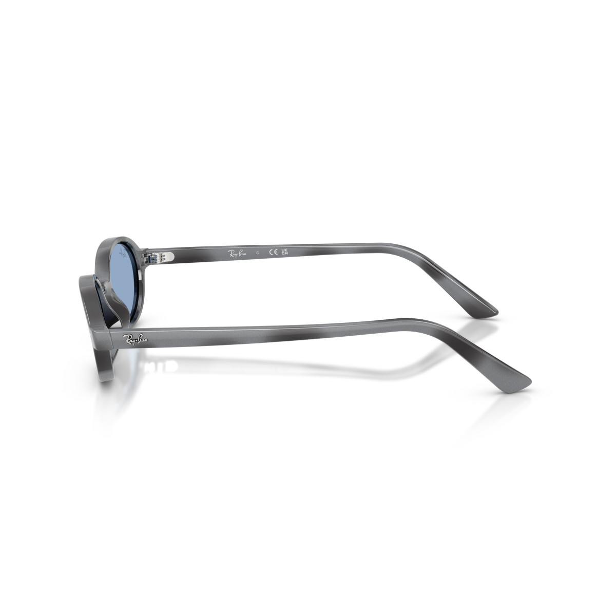 Ray-Ban Khal päikeseprillid | Dark Grey Havana - Blue