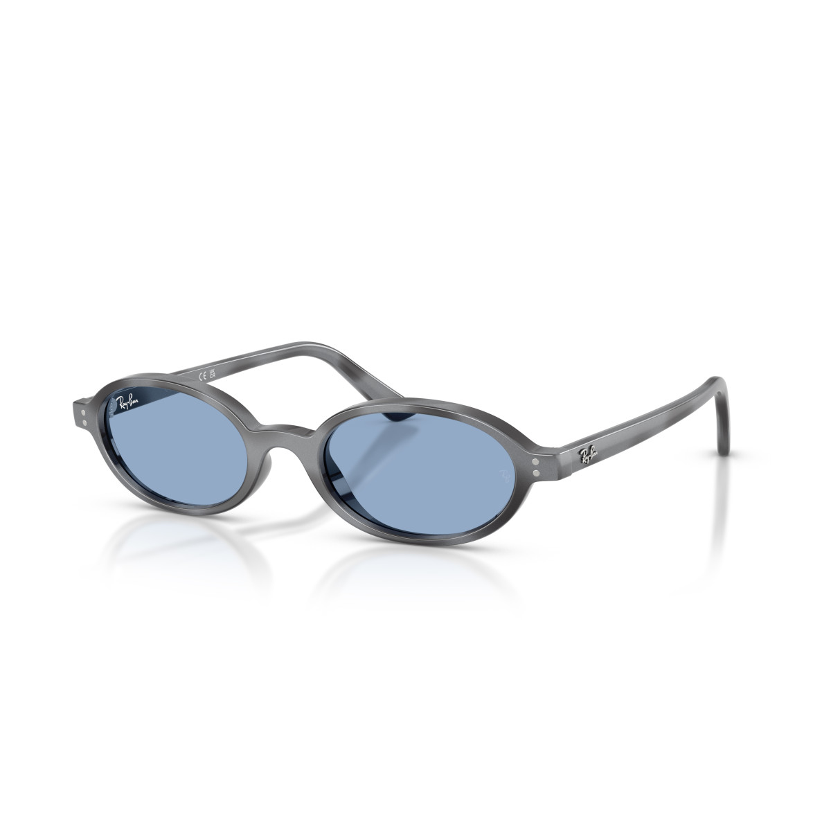 Ray-Ban Khal päikeseprillid | Dark Grey Havana - Blue