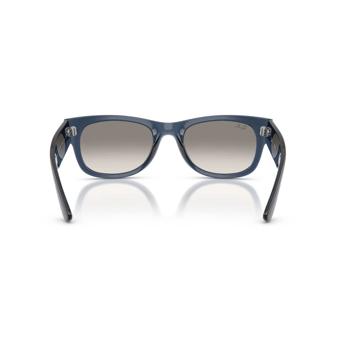 Ray-Ban Mega Wayfarer II päikeseprillid | Transparent Dark Blue - Clear Gradient Grey