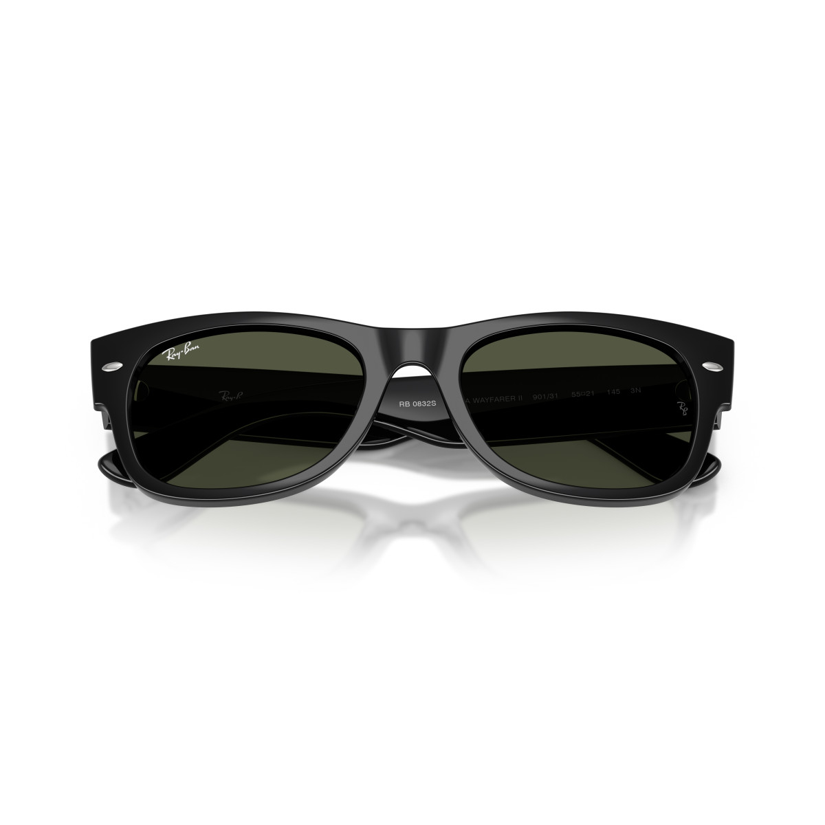 Ray-Ban Mega Wayfarer II päikeseprillid | Black - Green