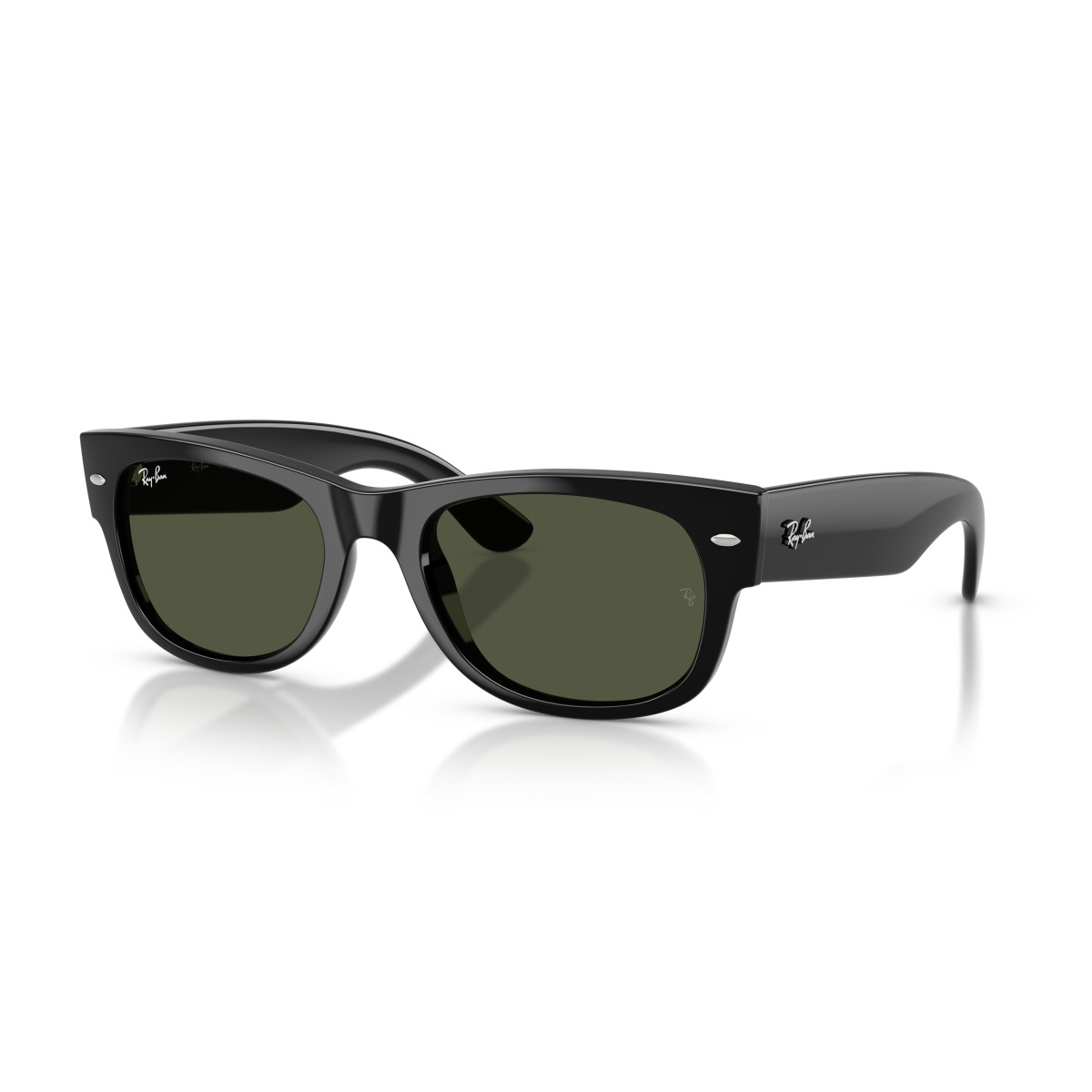 Ray-Ban Mega Wayfarer II päikeseprillid | Black - Green