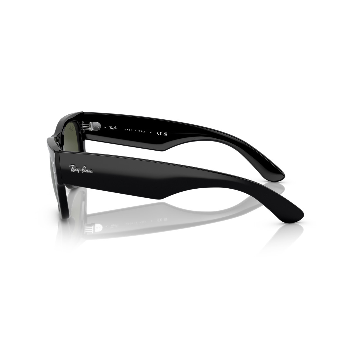 Ray-Ban Mega Wayfarer päikeseprillid | Black - Green