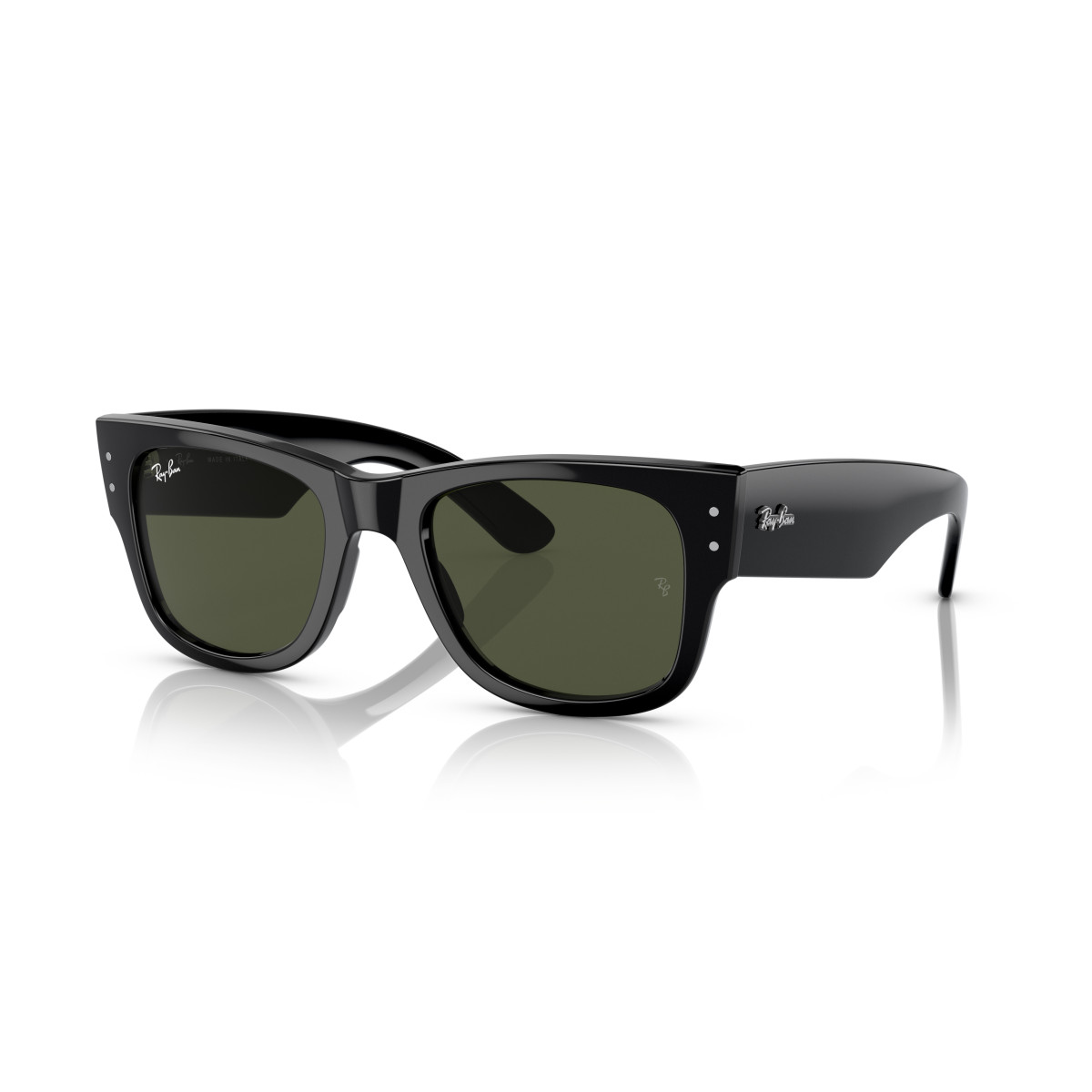 Ray-Ban Mega Wayfarer päikeseprillid | Black - Green