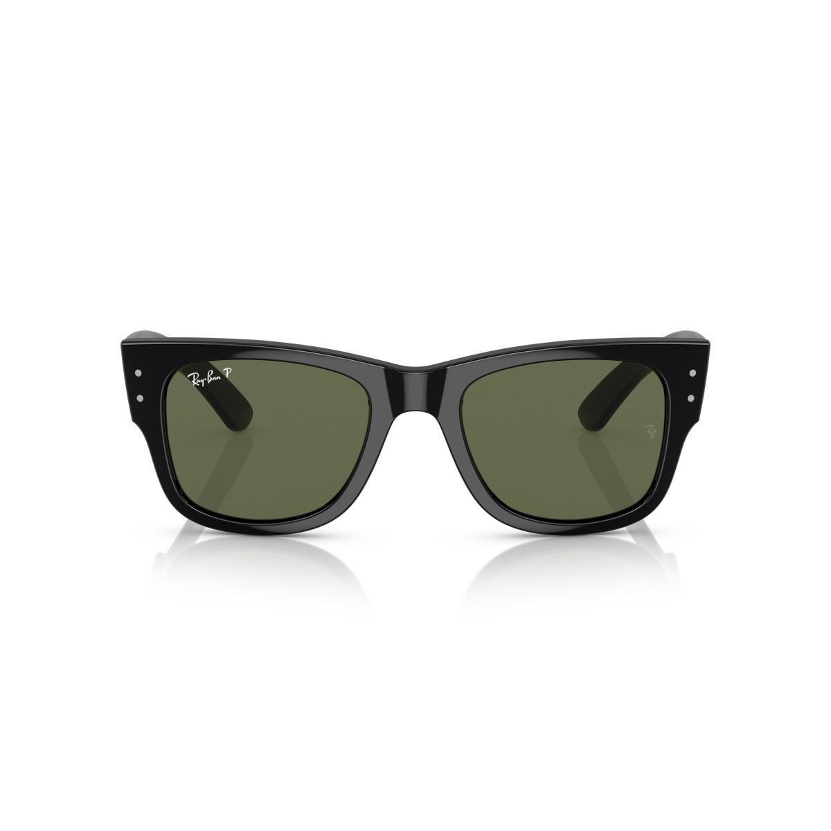 Ray-Ban Mega Wayfarer päikeseprillid | Polarized | Black - Green