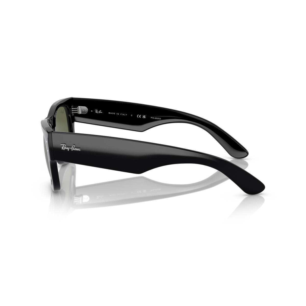 Ray-Ban Mega Wayfarer päikeseprillid | Polarized | Black - Green