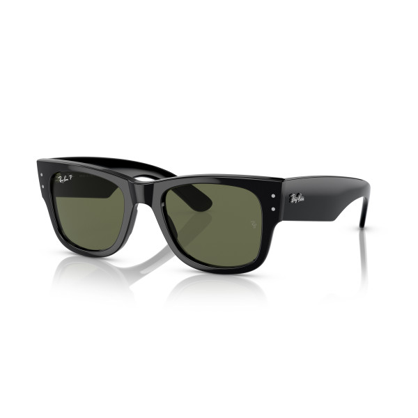 Ray-Ban Mega Wayfarer päikeseprillid | Polarized | Black - Green