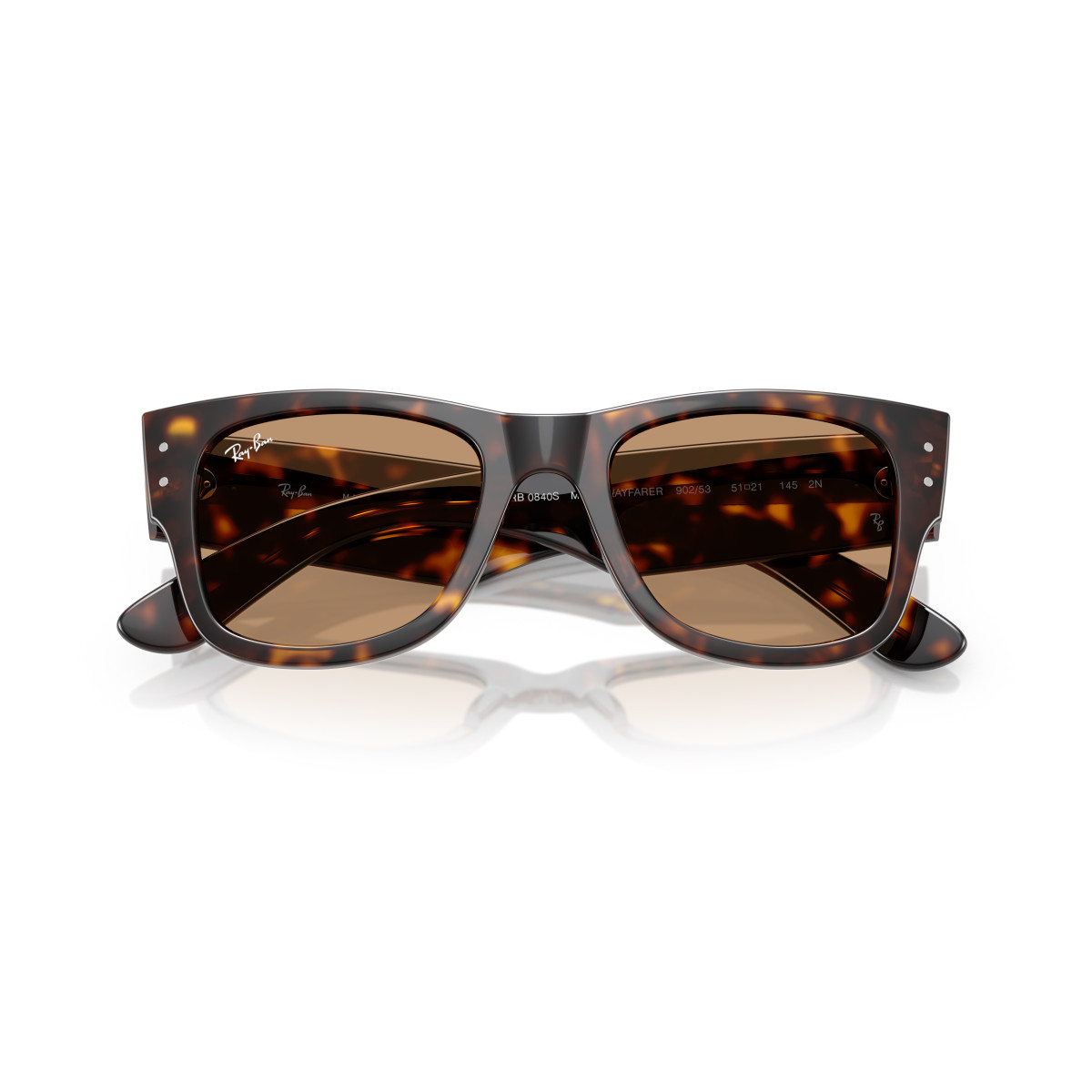 Ray-Ban Mega Wayfarer päikeseprillid | Havana - Brown