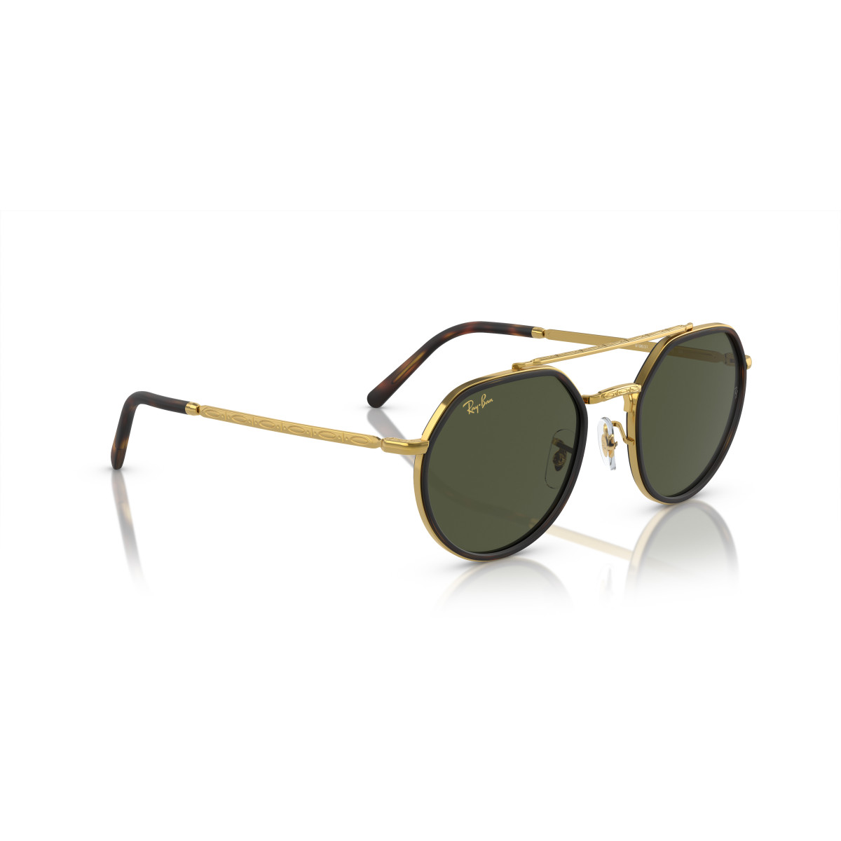 Ray-Ban RB3765 päikeseprillid | Legend Gold - Green